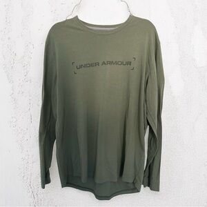 Under Armour Men’s Long Sleeve Performance Shirt Green Size XL